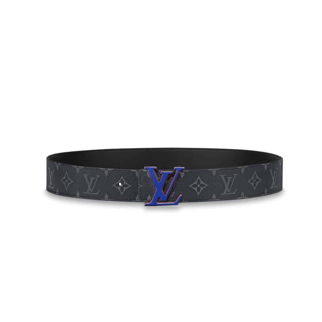 LOUIS VUITTON INITIALES 40MM REVERSIBLE MONOGRAM CANVAS BELT - B86