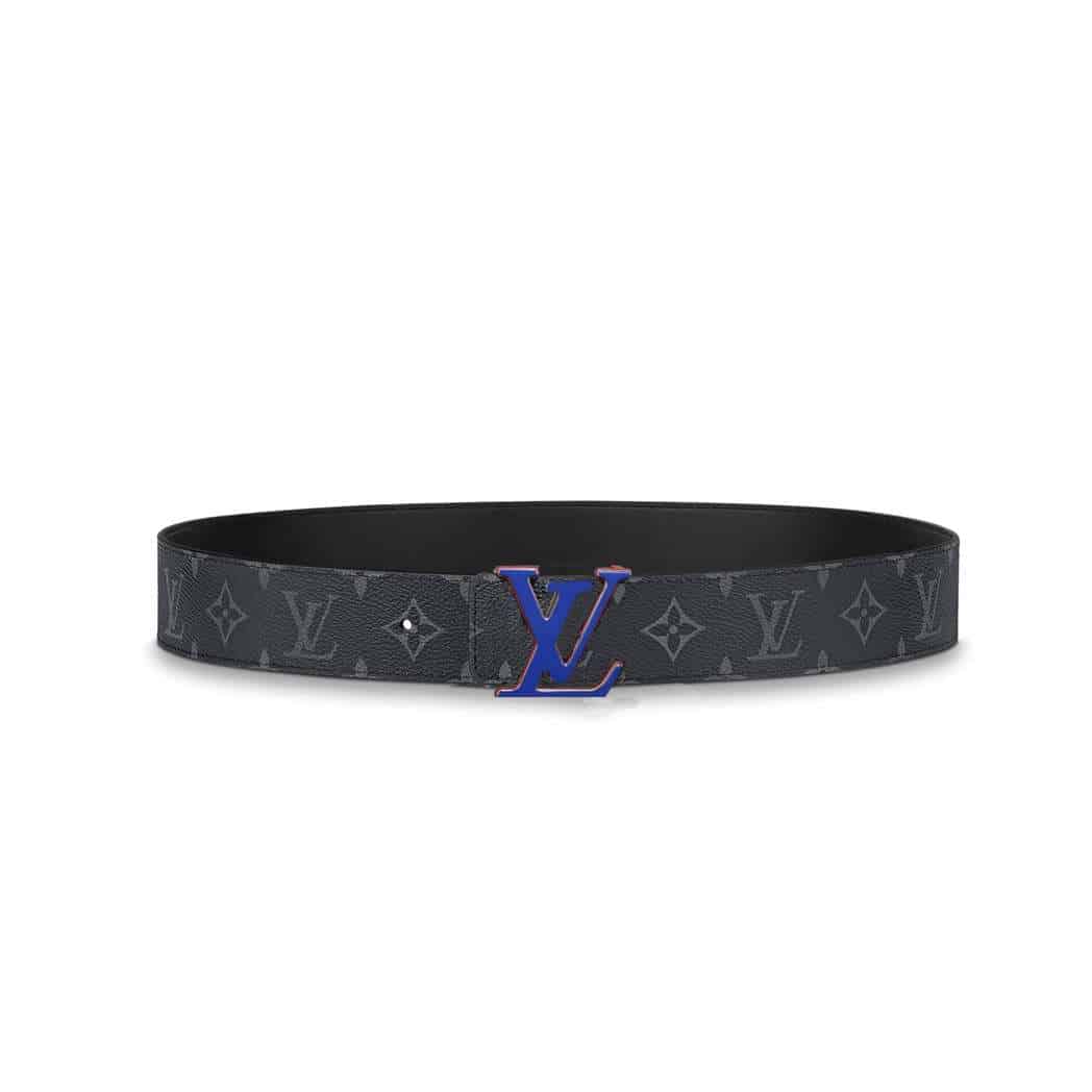 LOUIS VUITTON INITIALES 40MM REVERSIBLE MONOGRAM CANVAS BELT - B83