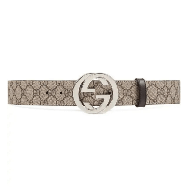 GUCCI GG SUPREME BELT WITH G BUCKLE - B37