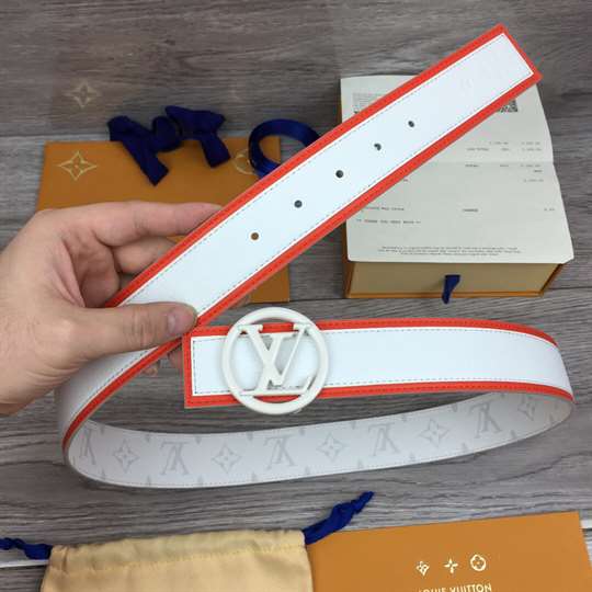 LV CIRCLE 40MM REVERSIBLE BELT - B119