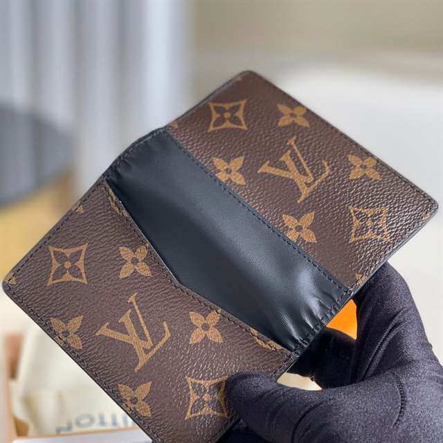 Louis Vuitton Pocket Organizer Monogram Macassar Canvas M60111 - RRG012