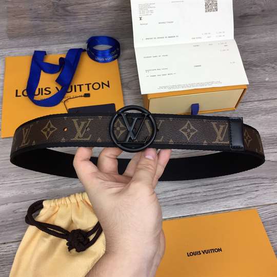 LOUIS VUITTON MONOGRAM BELT - B144
