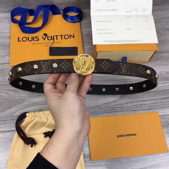 LV CIRCLE 30MM BELT - B147