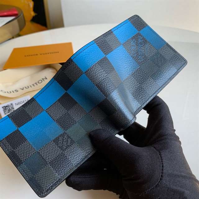 Louis Vuitton Multiple Wallet Damier Graphite Giant Canvas N60414 - RRG030