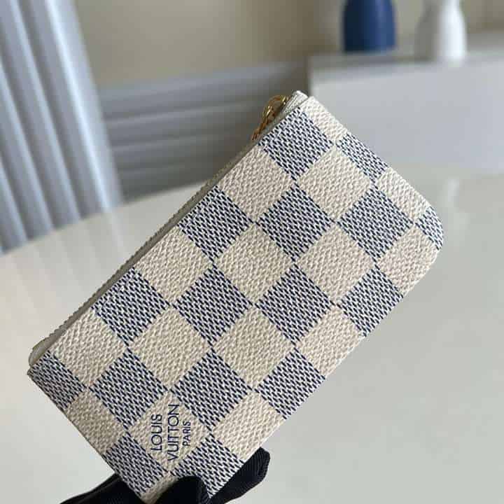N62659 Louis Vuitton Key Pouch Damier Azur Coated Canvas - RRG052