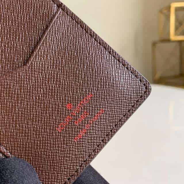 Louis Vuitton Pocket Organizer Coated Canvas Calf Leather Lining N63145 - RRG044