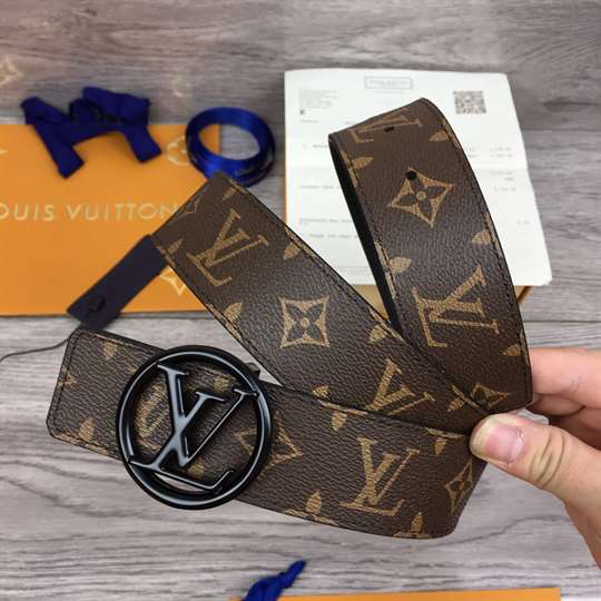 LV CIRCLE 40MM REVERSIBLE BELT - B118