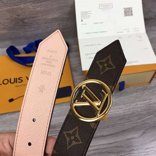 LV CIRCLE 35MM REVERSIBLE BELT - B140