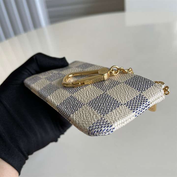 N62659 Louis Vuitton Key Pouch Damier Azur Coated Canvas - RRG052