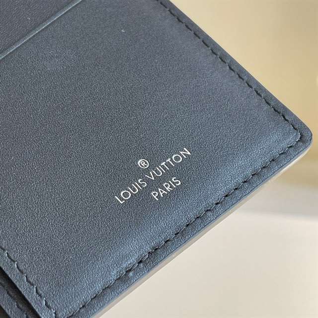 Louis Vuitton Brazza Wallet Taurillon Shadow Leather M80042 - RRG024