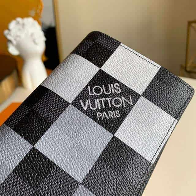 Louis Vuitton Brazza Wallet Damier Graphite Canvas N40415 - RRG041