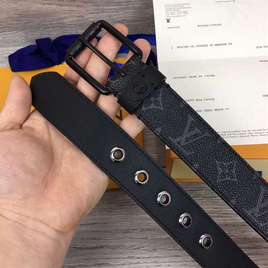 LOUIS VUITTON VOYAGER 35MM BELT - 153