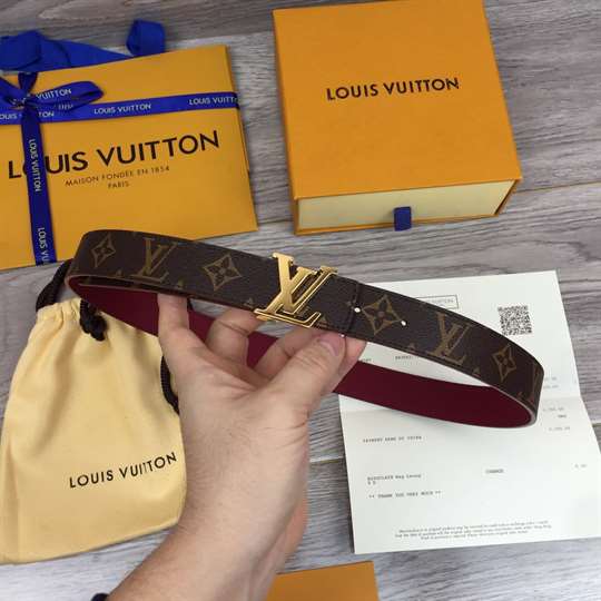 LOUIS VUITTON LV INITIALES 30MM REVERSIBLE - B124