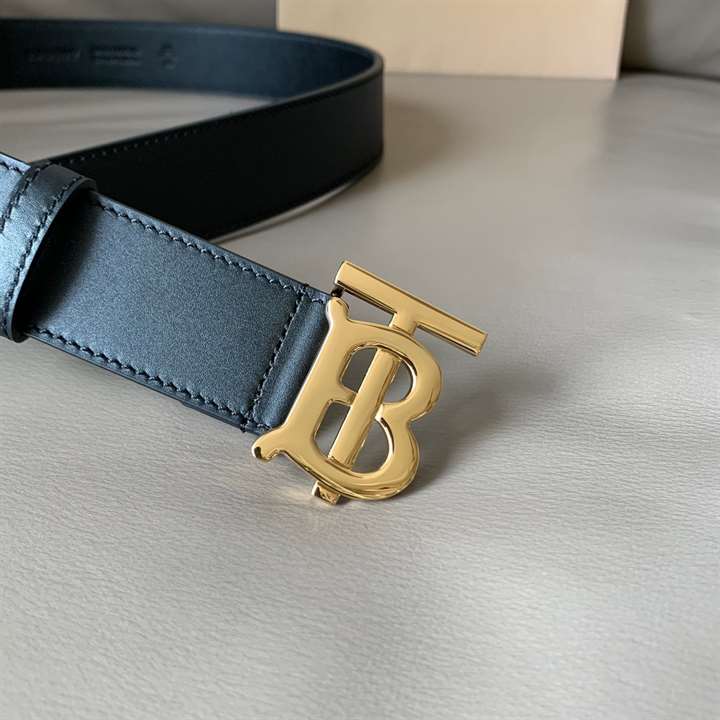 BURBERRY MONOGRAM MOTIF LEAHTHER BELT - B31