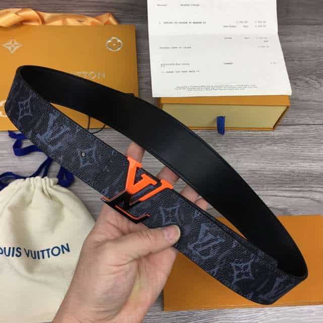 LOUIS VUITTON SHAPE 40MM REVERSIBLE BELT - B95