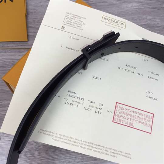 LV INITIALES 40MM BELT - B116