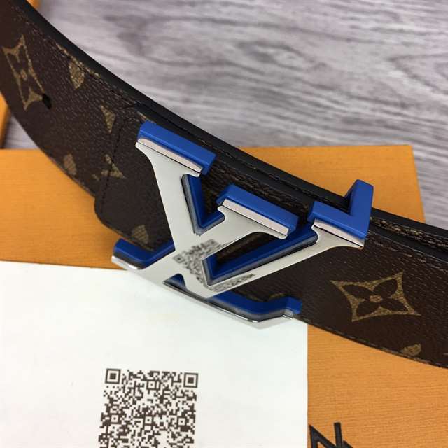 LOUIS VUITTON X NBA 3 STEPS 40MM REVERSIBLE MONOGRAM CANVAS BELT - B113