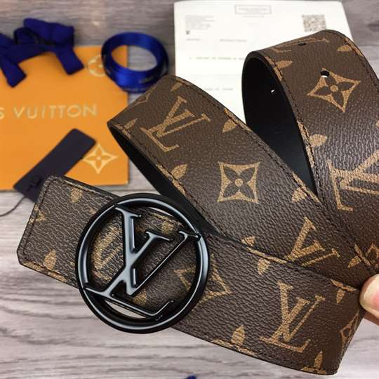 LV CIRCLE 40MM REVERSIBLE BELT - B118