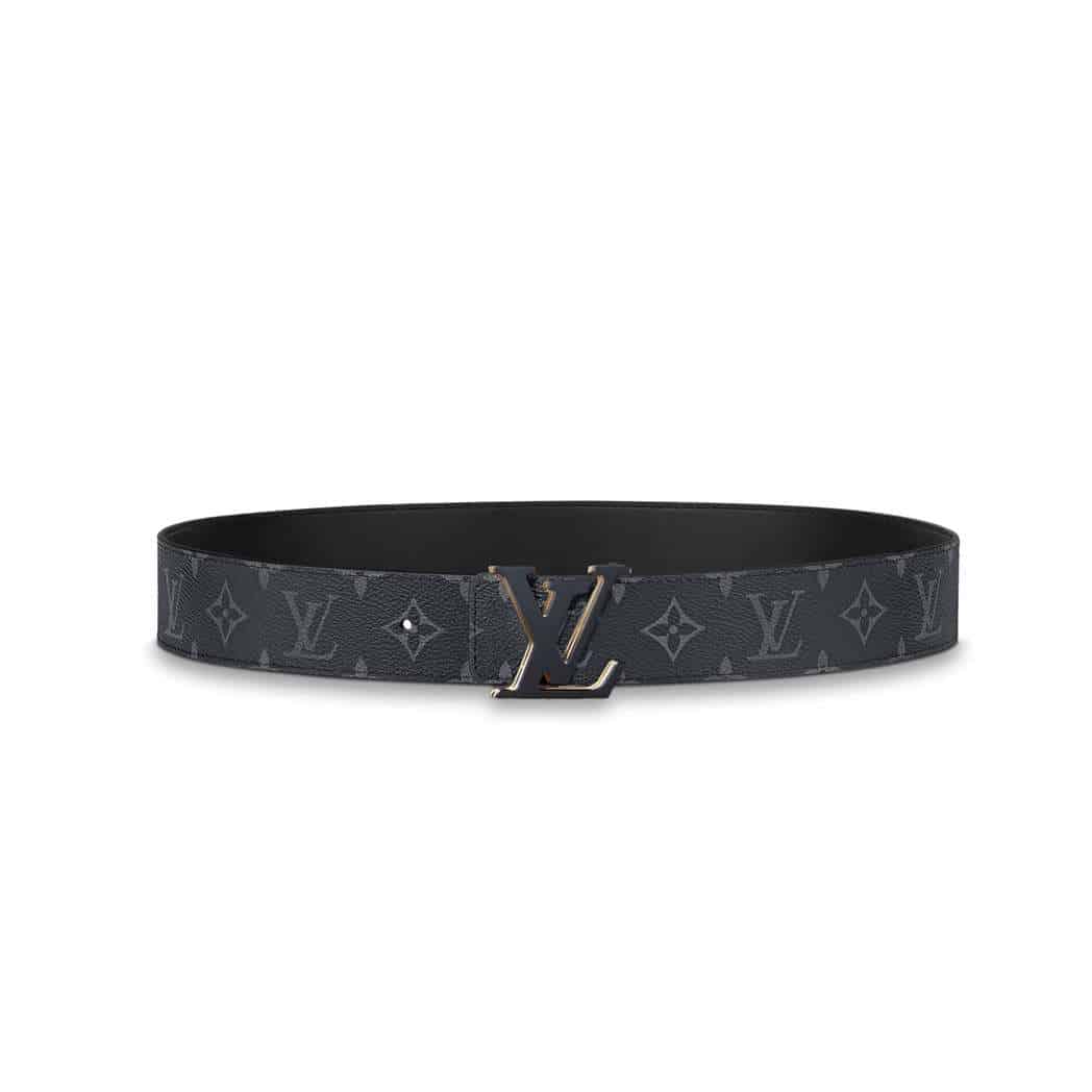 LOUIS VUITTON INITIALES 40MM REVERSIBLE MONOGRAM CANVAS BELT - B111