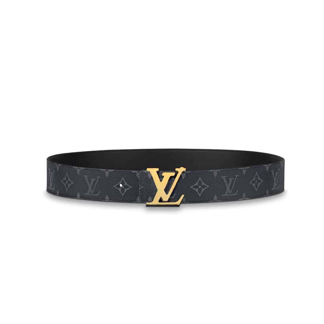 LOUIS VUITTON INITIALES 40MM REVERSIBLE MONOGRAM CANVAS BELT - B112