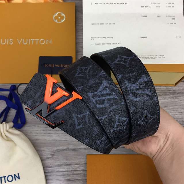 LOUIS VUITTON SHAPE 40MM REVERSIBLE BELT - B95