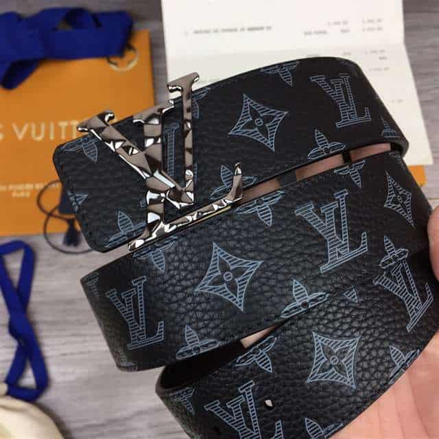 LOUIS VUITTON INITIALES 40MM REVERSIBLE MONOGRAM CANVAS BELT - B103