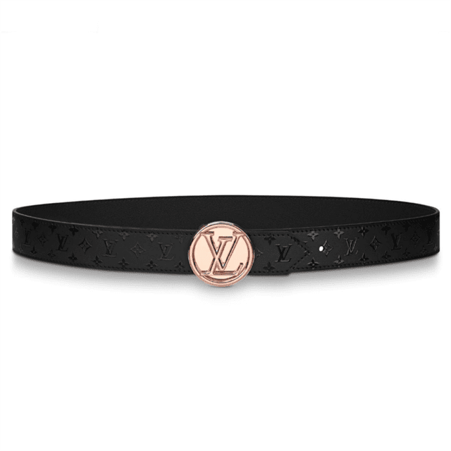 LOUIS VUITTON LV CIRCLE 30MM REVERSIBLE BELT - B139