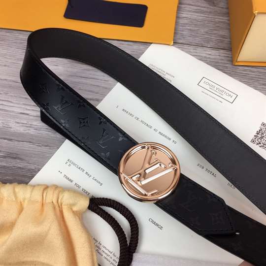 LOUIS VUITTON LV CIRCLE 30MM REVERSIBLE BELT - B139