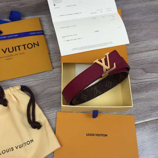 LOUIS VUITTON LV INITIALES 30MM REVERSIBLE - B124