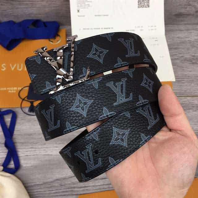 LOUIS VUITTON INITIALES 40MM REVERSIBLE MONOGRAM CANVAS BELT - B103