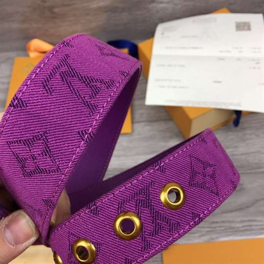 LV SIGNATURE 35MM BELT - B122