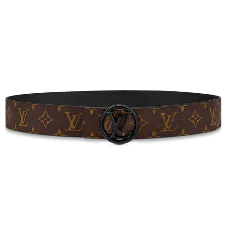 LV CIRCLE 40MM REVERSIBLE BELT - B118