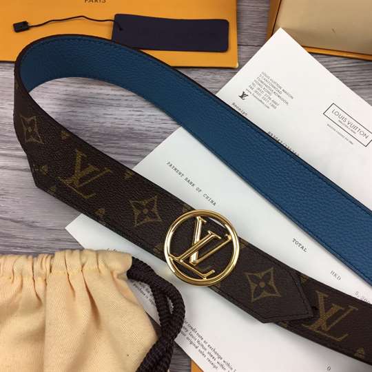 LV CIRCLE 35MM REVERSIBLE BELT - B141