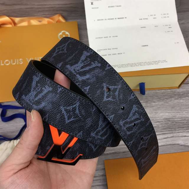 LOUIS VUITTON SHAPE 40MM REVERSIBLE BELT - B95