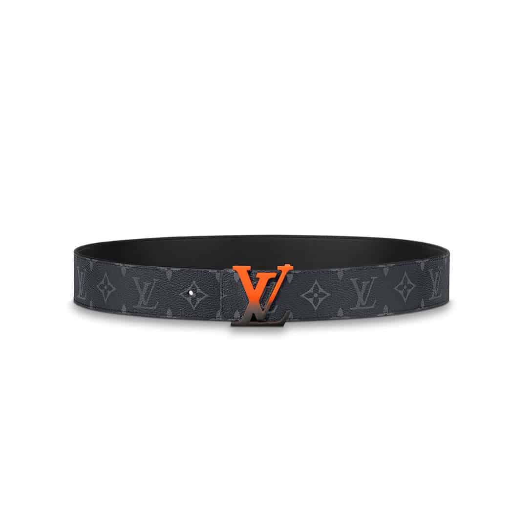 LOUIS VUITTON INITIALES 40MM REVERSIBLE MONOGRAM CANVAS BELT - B96