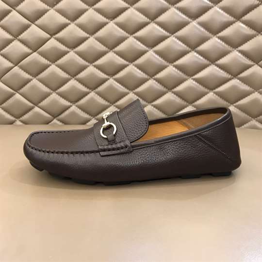 GUCCI LEATHER DRIVER WITH HORSEBIT - LDG004