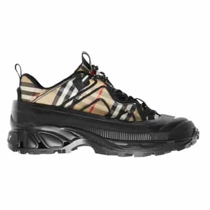 BURBERRY VINTAGE CHECK COTTON AUTHUR SNEAKERS - BBR090