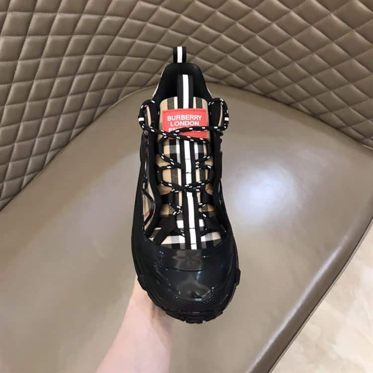 BURBERRY VINTAGE CHECK COTTON AUTHUR SNEAKERS - BBR090