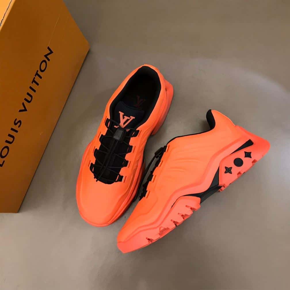 Louis Vuitton Millenium Sneakers In Orange - LV272