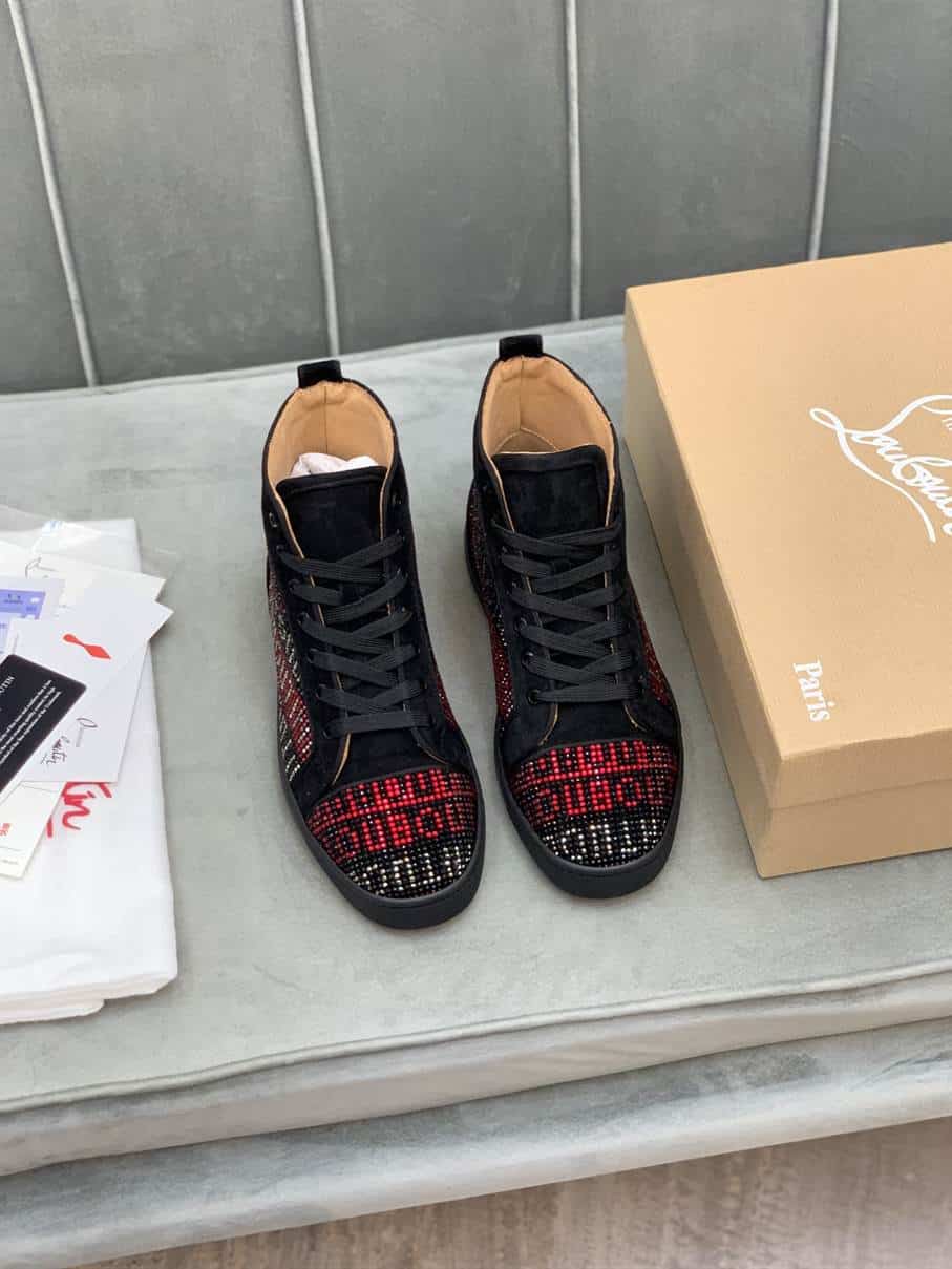 CHRISTIAN LOUBOUTIN HIGH TOP SNEAKER - CL131