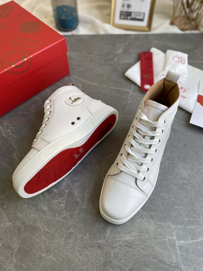 CHRISTIAN LOUBOUTIN HIGH TOP SNEAKER - CL129