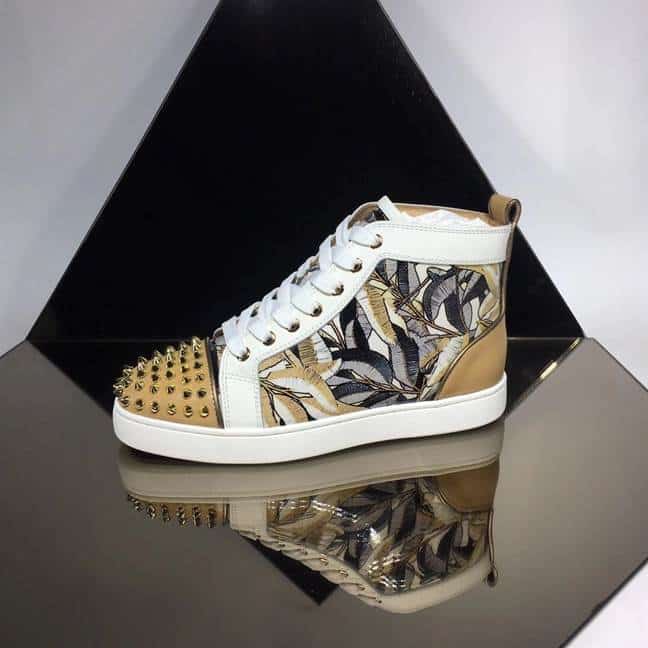 CHRISTIAN LOUBOUTIN HIGH TOP SNEAKER - CL146
