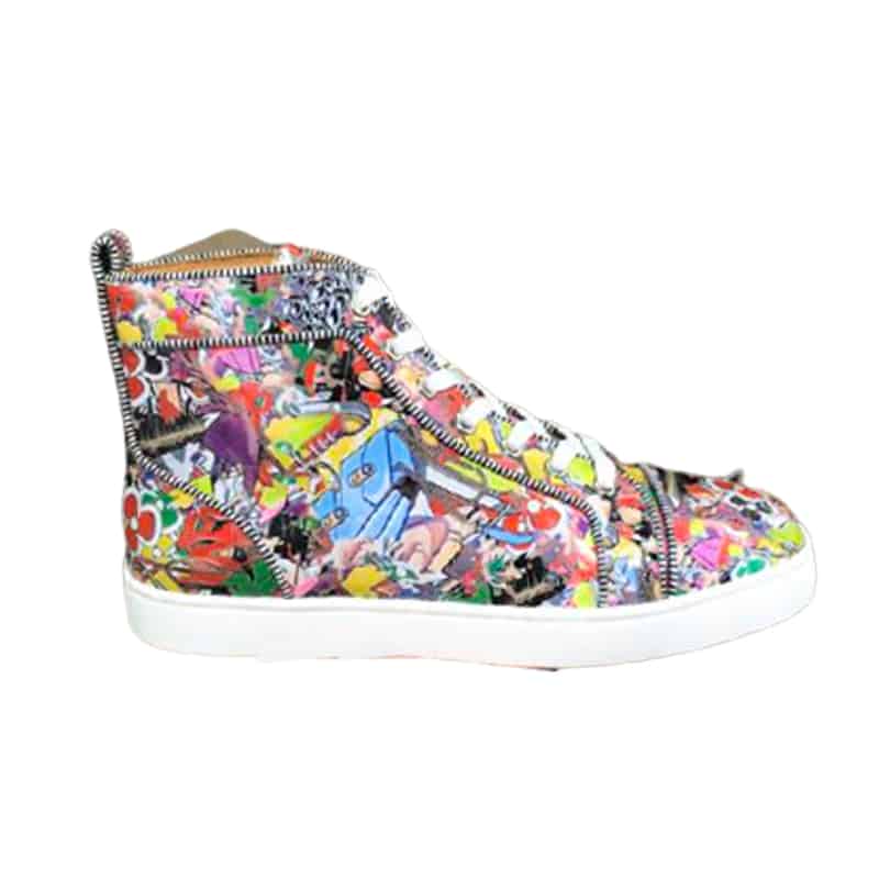 CHRISTIAN LOUBOUTIN HIGH TOP SNEAKER - CL118