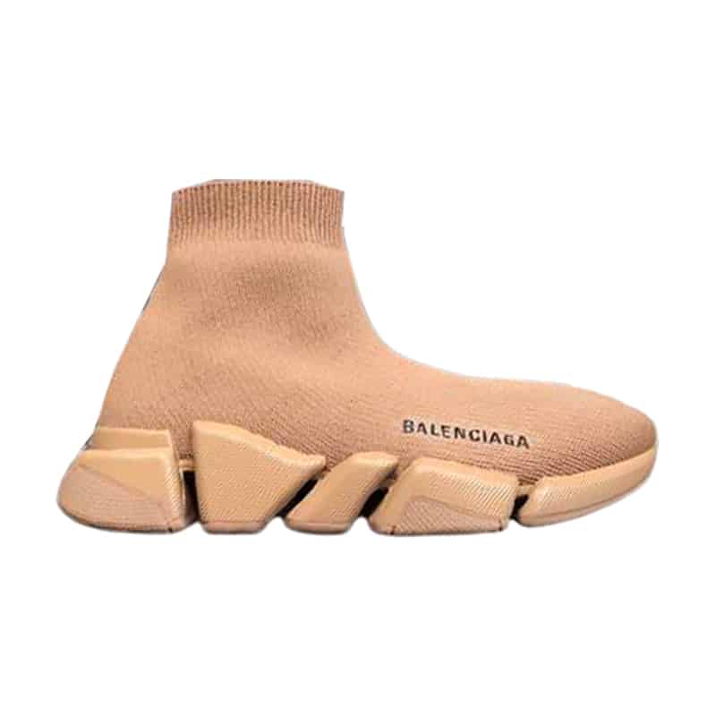 BALENCIAGA MEN'S SPEED 2.0 SNEAKER IN BEGIE - BB141