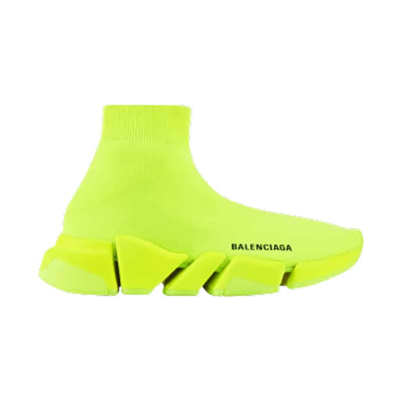 BALENCIAGA MEN'S SPEED 2.0 SNEAKER IN YELLOW - BB140