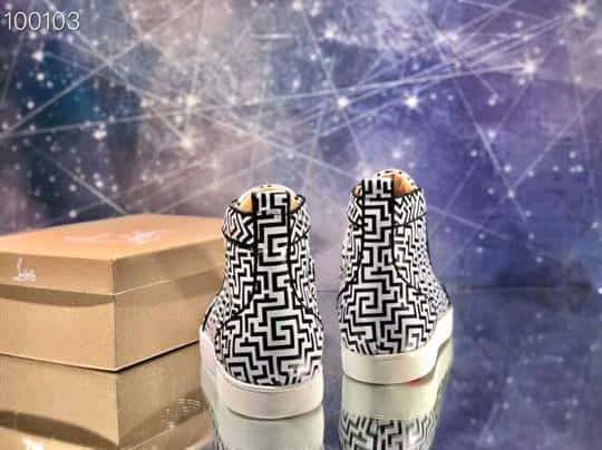 CHRISTIAN LOUBOUTIN HIGH TOP SNEAKER - CL136