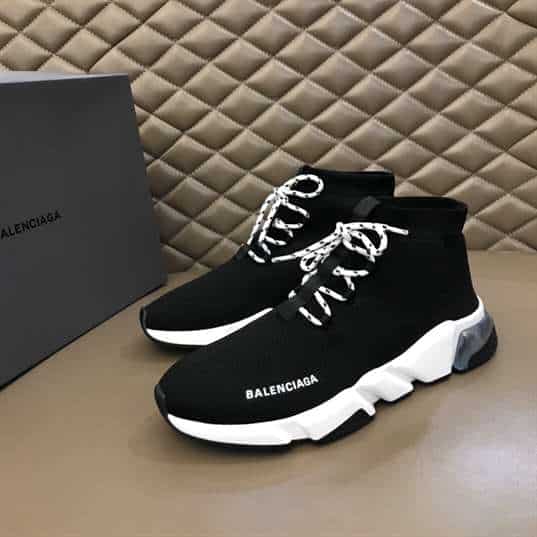 BALENCIAGA MEN'S SPEED LACE-UP SNEAKER - BB160