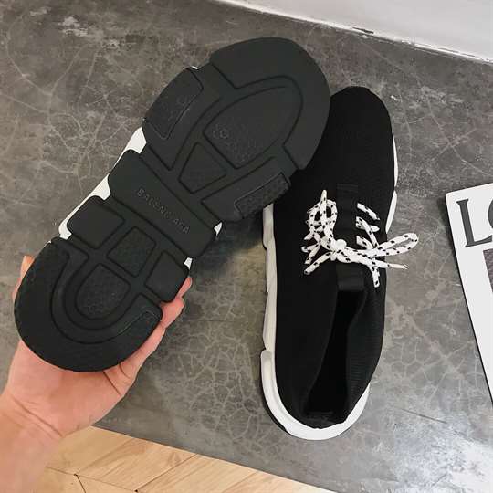 BALENCIAGA MEN'S SPEED LACE-UP SNEAKER - BB162