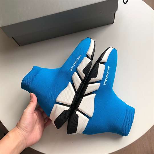 BALENCIAGA SPEED 2.0 SNEAKER IN BLUE - BB147