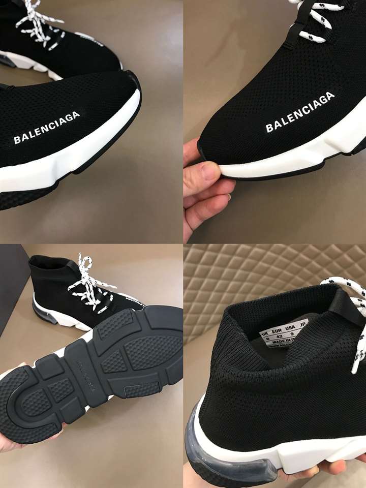 BALENCIAGA MEN'S SPEED LACE-UP SNEAKER - BB160